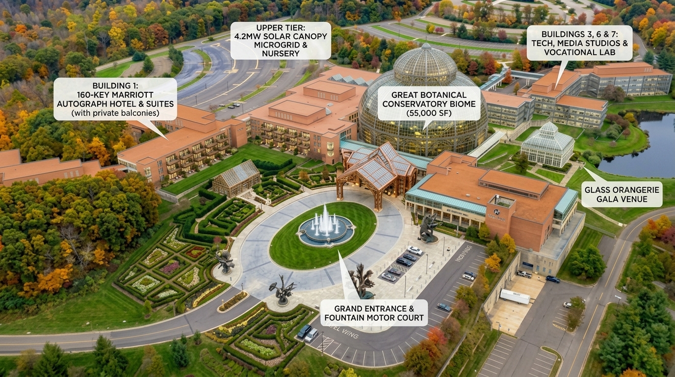 Annotated Master Campus Layout - IBM Southbury