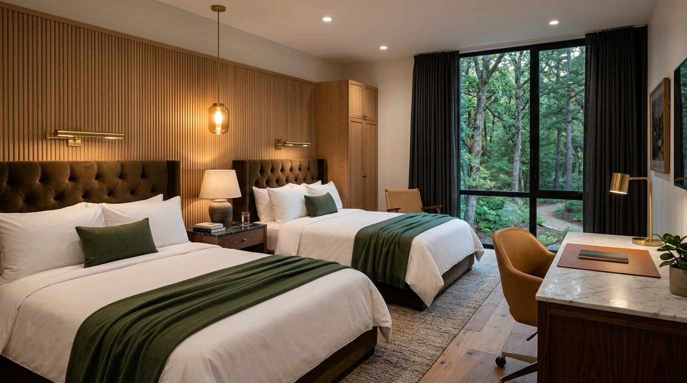 Deluxe Double Queen Room