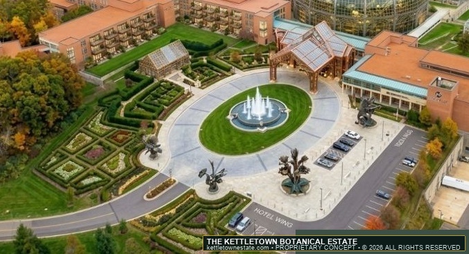 Zone 1 • The Grand Arrival Forecourt & Porte-Cochère
