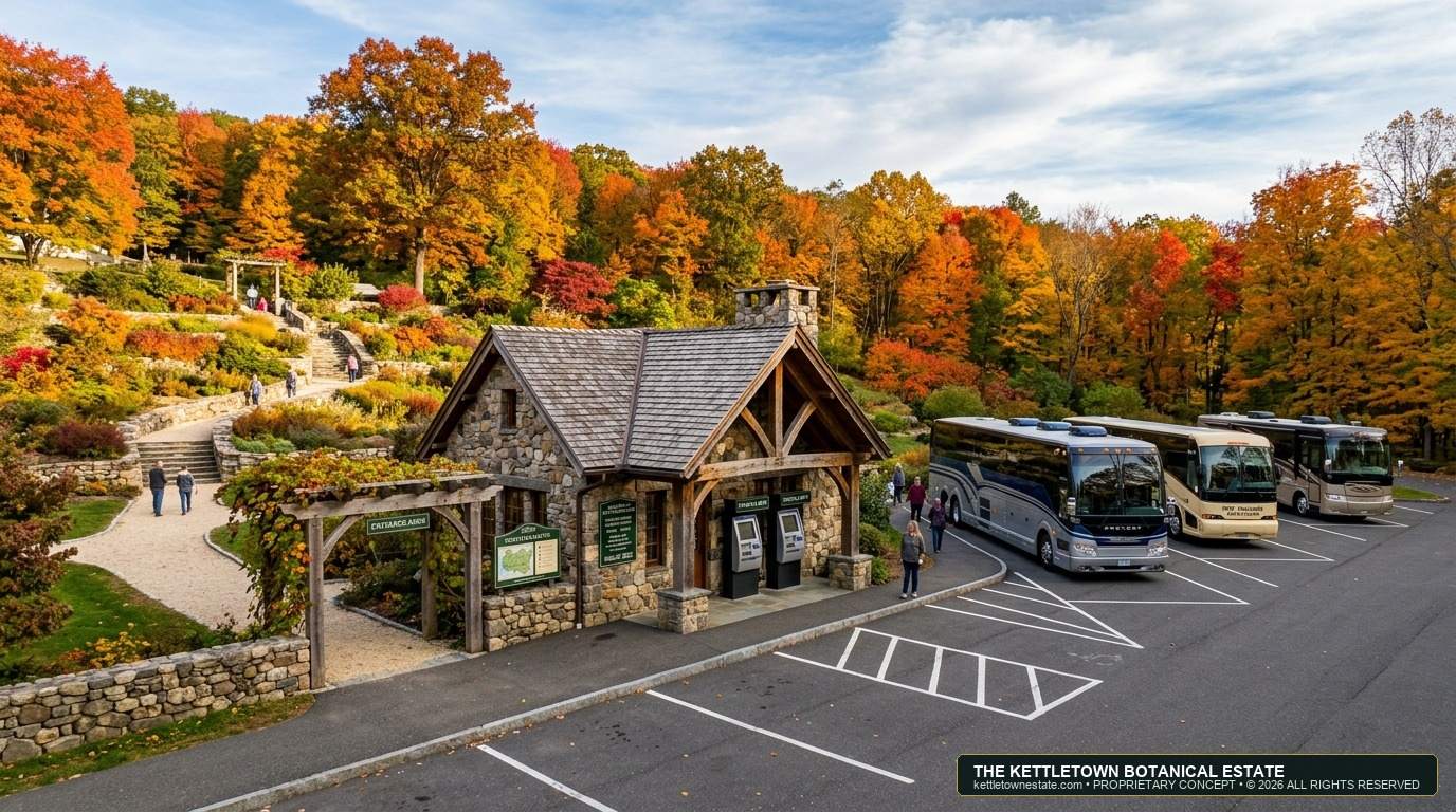 Zone 5 • Lower Lot Entrance, Motorcoaches & RV Depot