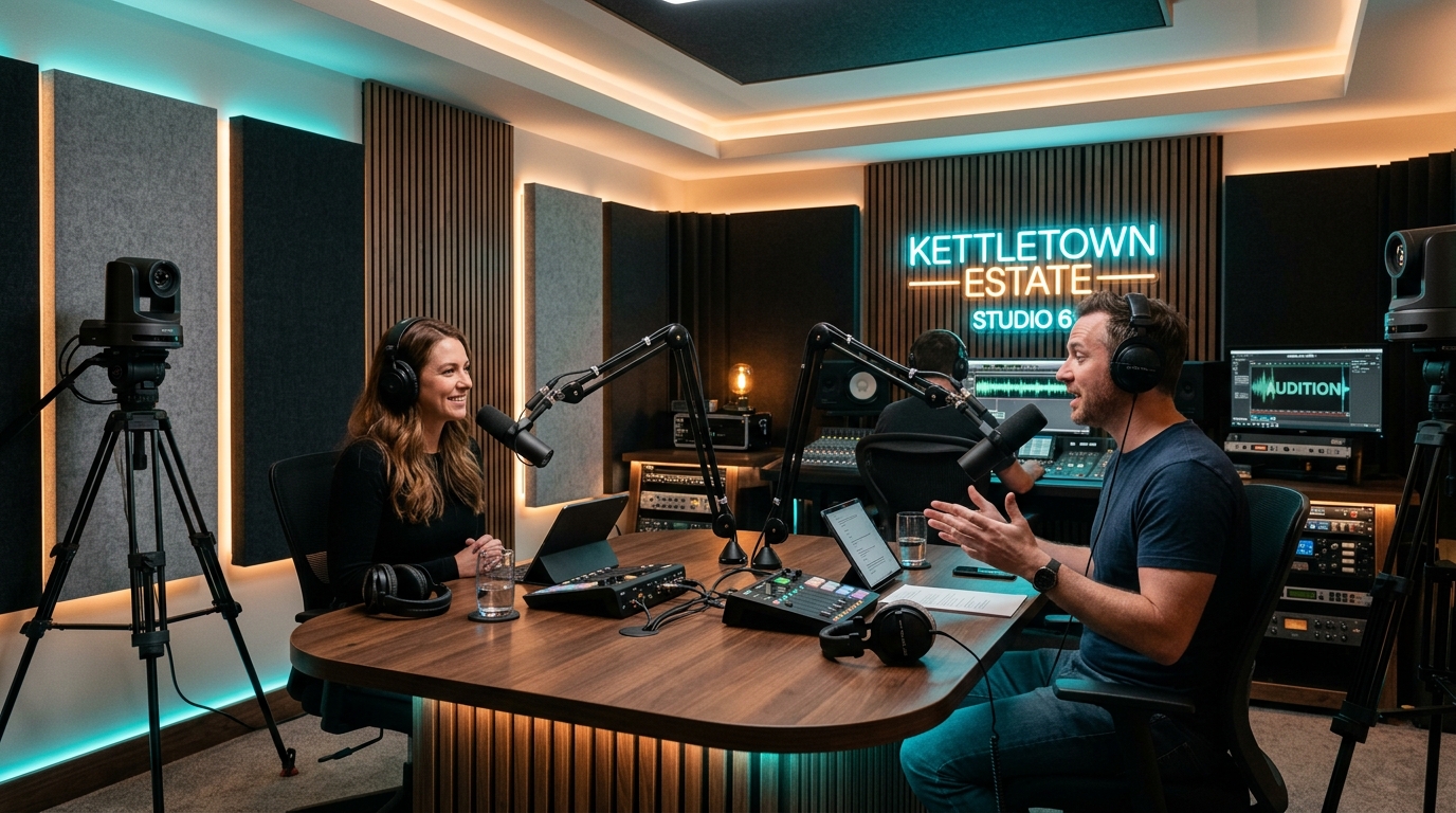 Turn-Key 4K Podcast and Creator Production Studio