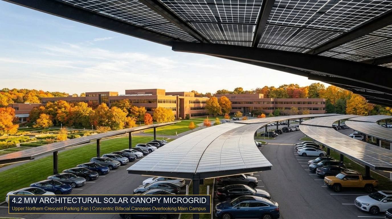 Zone 2 • Northern Solar Fan & Gated Parking Lot