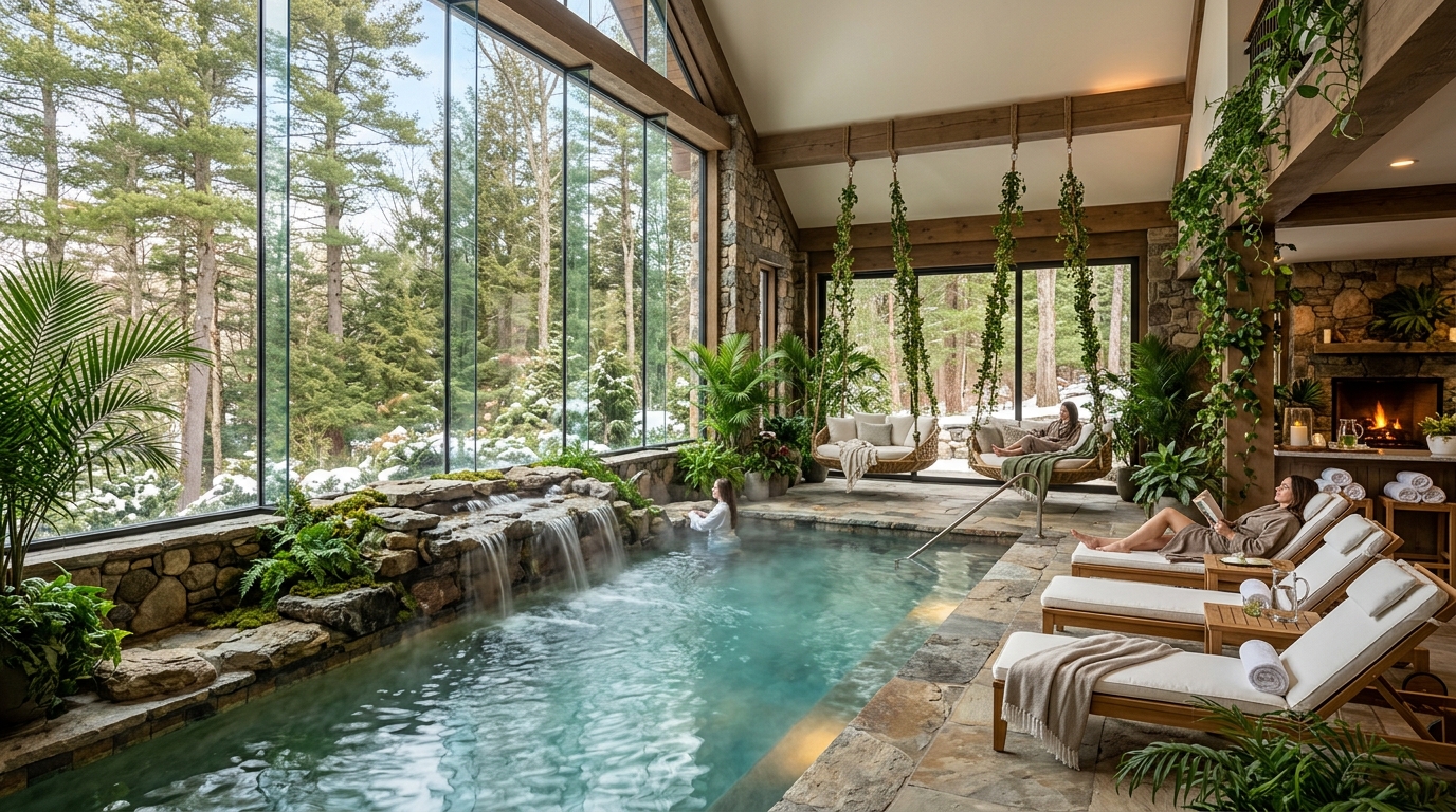 Botanical Hydrotherapy Spa Pool