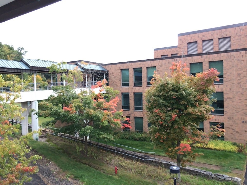 Building 3 Elevated Glass Skybridge