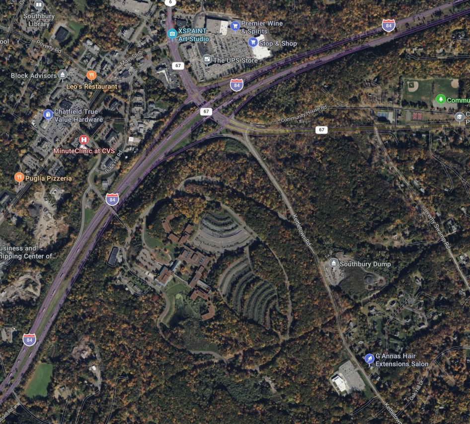 Real 228-Acre IBM Campus Aerial